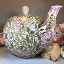Load image into Gallery viewer, William Morris Honeysuckle Fine China Teapot