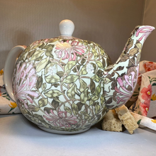 Load image into Gallery viewer, William Morris Honeysuckle Fine China Teapot