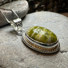 Load image into Gallery viewer, Connemara Marble Irish Oval Necklace