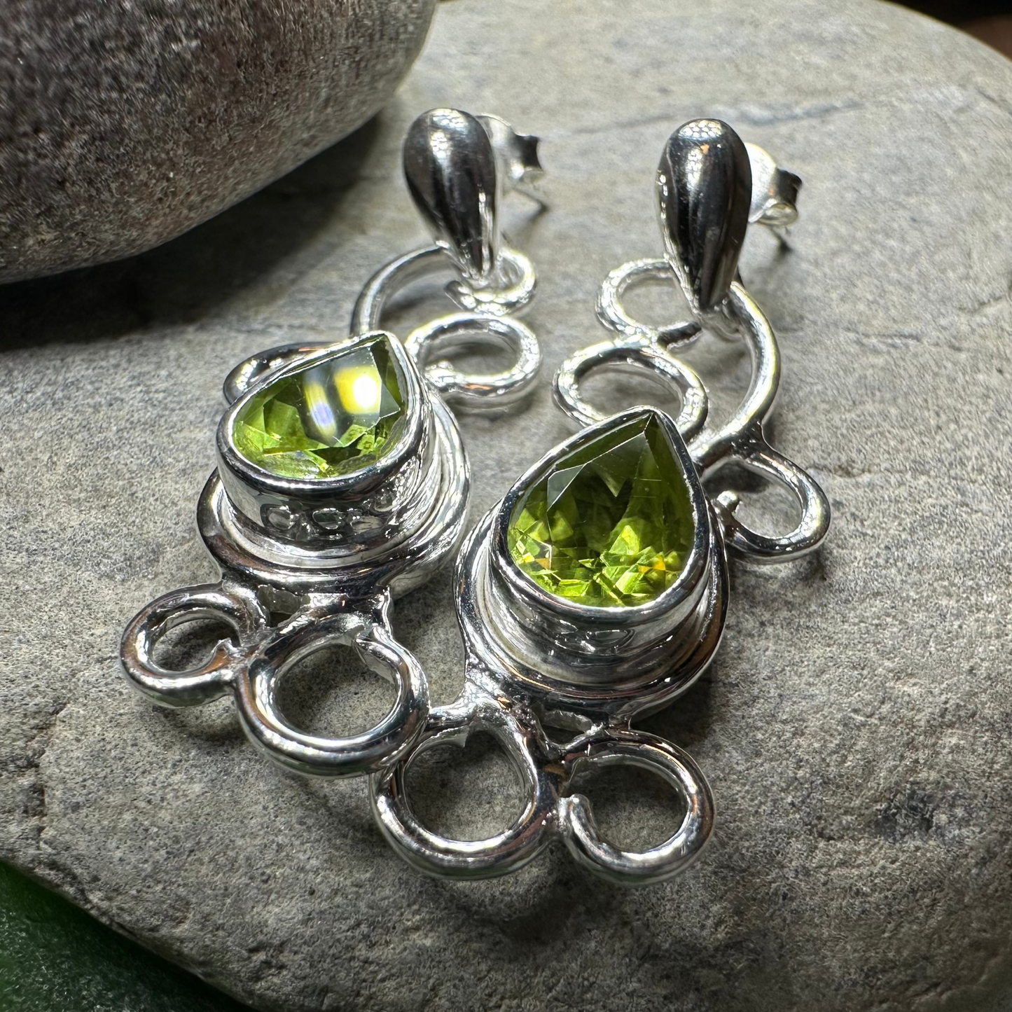 Ariadne Celtic Knot Earrings in Sterling Silver — view 8