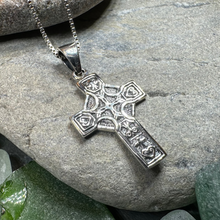 Load image into Gallery viewer, Celtic Blessing Celtic Cross Necklace
