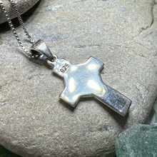 Load image into Gallery viewer, Celtic Blessing Celtic Cross Necklace