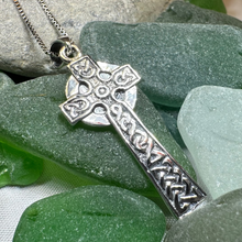 Load image into Gallery viewer, Simplicity Celtic Cross Necklace