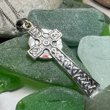 Load image into Gallery viewer, Simplicity Celtic Cross Necklace