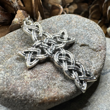 Load image into Gallery viewer, Kilarney Celtic Cross Pendant