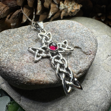 Load image into Gallery viewer, Kathleen Celtic Cross Necklace