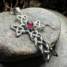 Load image into Gallery viewer, Kathleen Celtic Cross Necklace