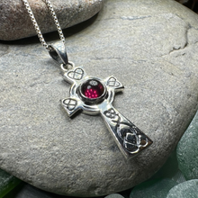 Load image into Gallery viewer, Cecilia Celtic Cross Necklace