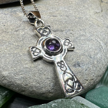 Load image into Gallery viewer, Cecilia Celtic Cross Necklace