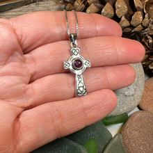 Load image into Gallery viewer, Cecilia Celtic Cross Necklace