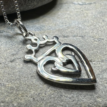 Load image into Gallery viewer, Highland Heart Luckenbooth Necklace