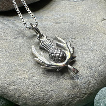Load image into Gallery viewer, Sarabeth Thistle Necklace
