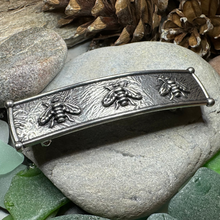 Load image into Gallery viewer, Save the Bees Hair Clip