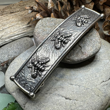 Load image into Gallery viewer, Save the Bees Hair Clip