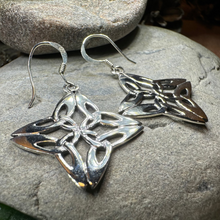 Load image into Gallery viewer, Nymah Trinity Knot Earrings