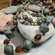 Load image into Gallery viewer, Duneflower Mist Long Necklace