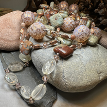 Load image into Gallery viewer, Copper Oceanmist Long Necklace