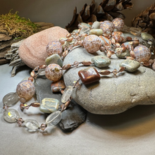 Load image into Gallery viewer, Copper Oceanmist Long Necklace