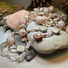 Load image into Gallery viewer, Copper Oceanmist Long Necklace