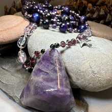 Load image into Gallery viewer, Amethyst Larksong Long Necklace