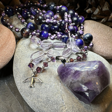 Load image into Gallery viewer, Amethyst Larksong Long Necklace