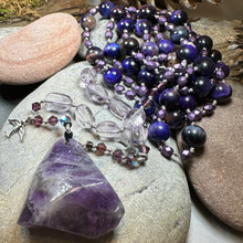 Load image into Gallery viewer, Amethyst Larksong Long Necklace