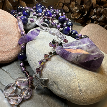 Load image into Gallery viewer, Amethyst Larksong Long Necklace