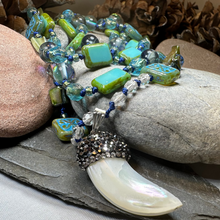 Load image into Gallery viewer, Santorini Breeze Long Necklace