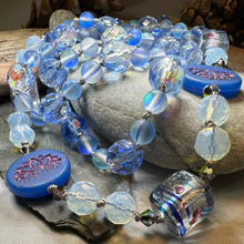 Load image into Gallery viewer, Pink Lotus Long Necklace