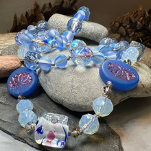 Load image into Gallery viewer, Pink Lotus Long Necklace