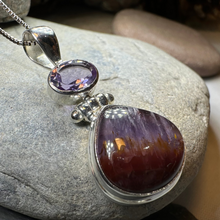 Load image into Gallery viewer, Celtic Amethyst Dusk Necklace