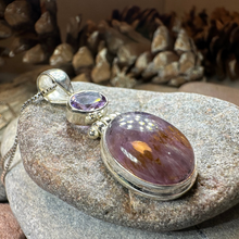 Load image into Gallery viewer, Celtic Amethyst Dusk Necklace