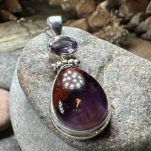 Load image into Gallery viewer, Celtic Amethyst Dusk Necklace