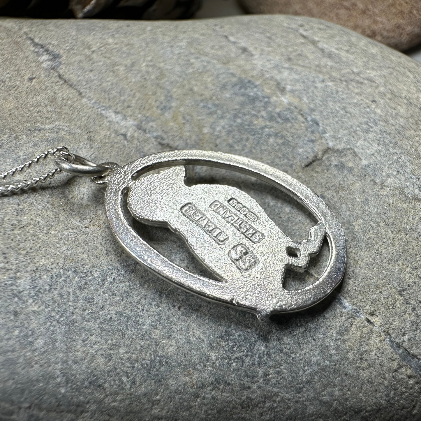 Buthaid Puffin Necklace - Handmade in Scotland — view 7