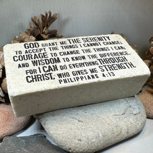 Load image into Gallery viewer, Serenity Prayer Standing Stone