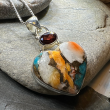 Load image into Gallery viewer, Colorful Heart Necklace