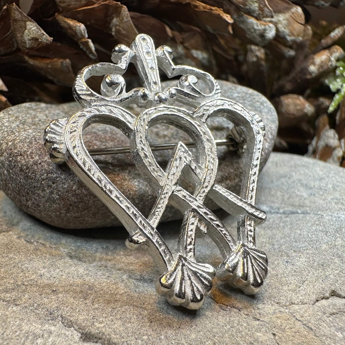 Murtagh Luckenbooth Brooch - Handmade in Scotland – Celtic Crystal