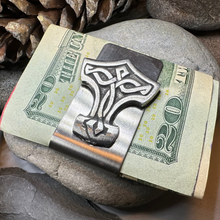 Load image into Gallery viewer, Thor's Hammer Money Clip