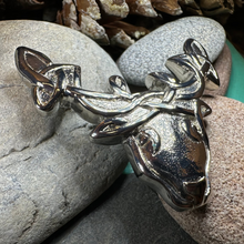 Load image into Gallery viewer, Celtic Tradition Stag Brooch