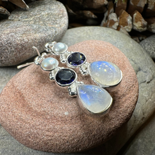 Load image into Gallery viewer, Ava Moonstone Earrings