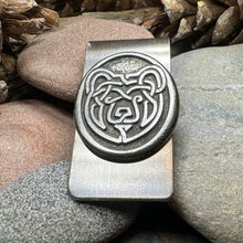 Load image into Gallery viewer, Celtic Bear Money Clip
