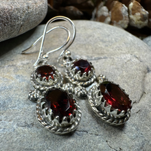 Load image into Gallery viewer, Garnet Romantic Earrings