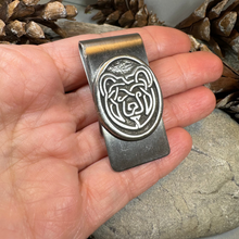 Load image into Gallery viewer, Celtic Bear Money Clip