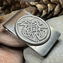 Load image into Gallery viewer, Celtic Raven Money Clip