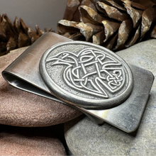 Load image into Gallery viewer, Celtic Raven Money Clip