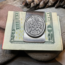 Load image into Gallery viewer, Celtic Raven Money Clip