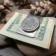 Load image into Gallery viewer, Celtic Raven Money Clip