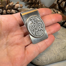 Load image into Gallery viewer, Celtic Raven Money Clip