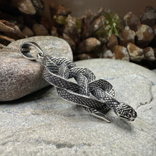 Load image into Gallery viewer, Alchemy Celtic Snake Necklace