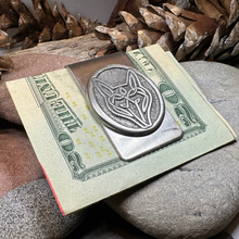 Load image into Gallery viewer, Celtic Wolf Money Clip